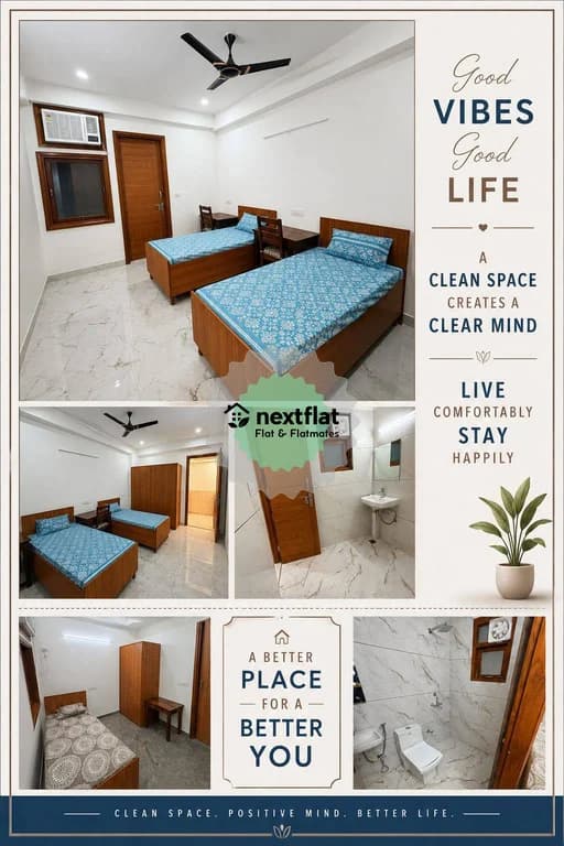 2BHK in Bishanpura, Sector 58, Noida - NextFlat